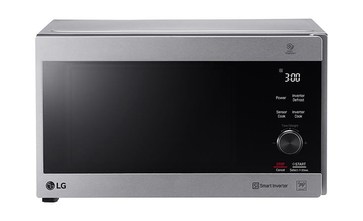 

Lg 42 liter neo chef inverter microwave with grill (mh8265cis) - grey