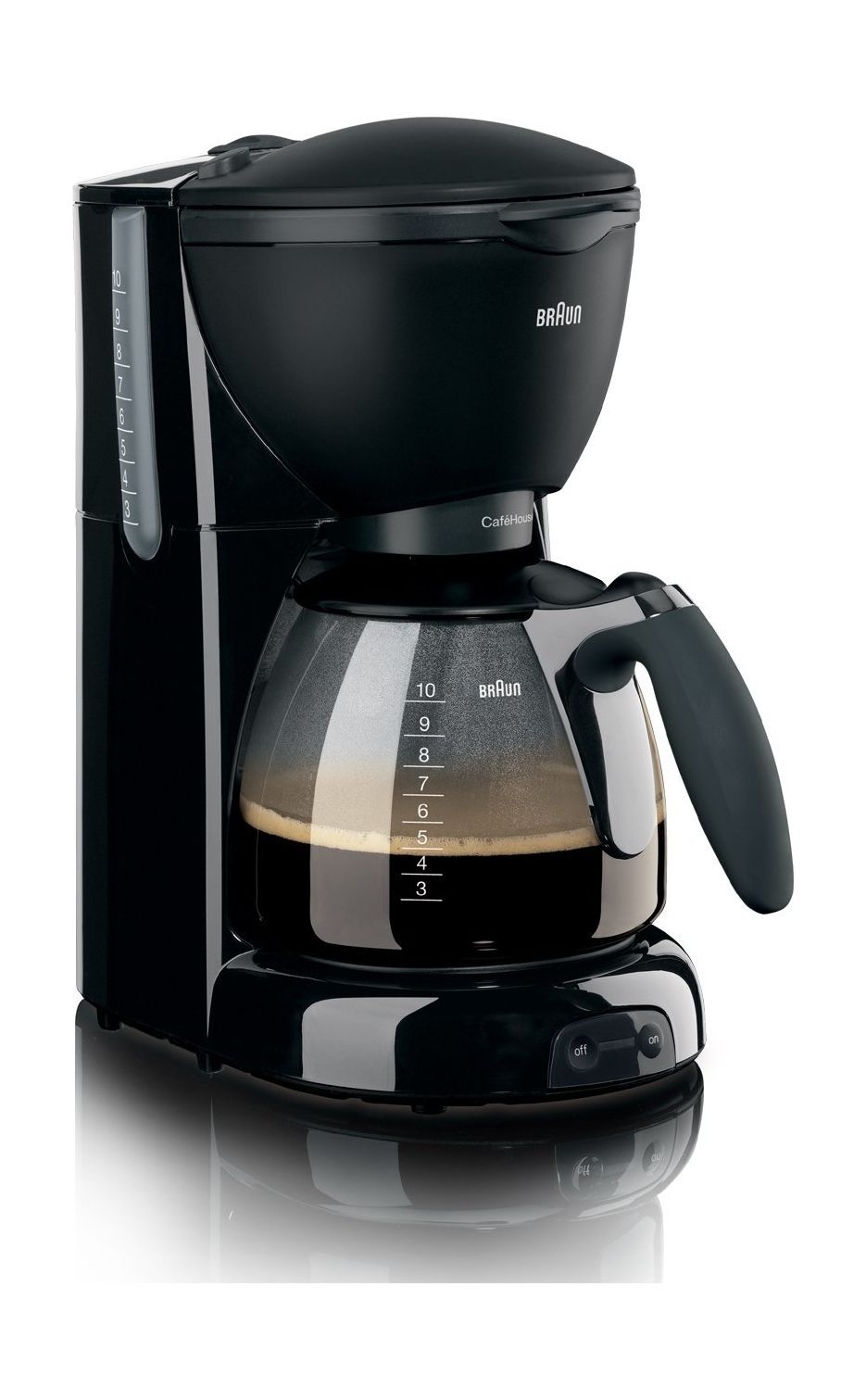 

Braun 1100w caféhouse coffee maker (kf560) – black