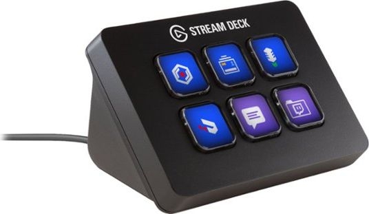 

Elgato stream deck mini wired membrane keyboard