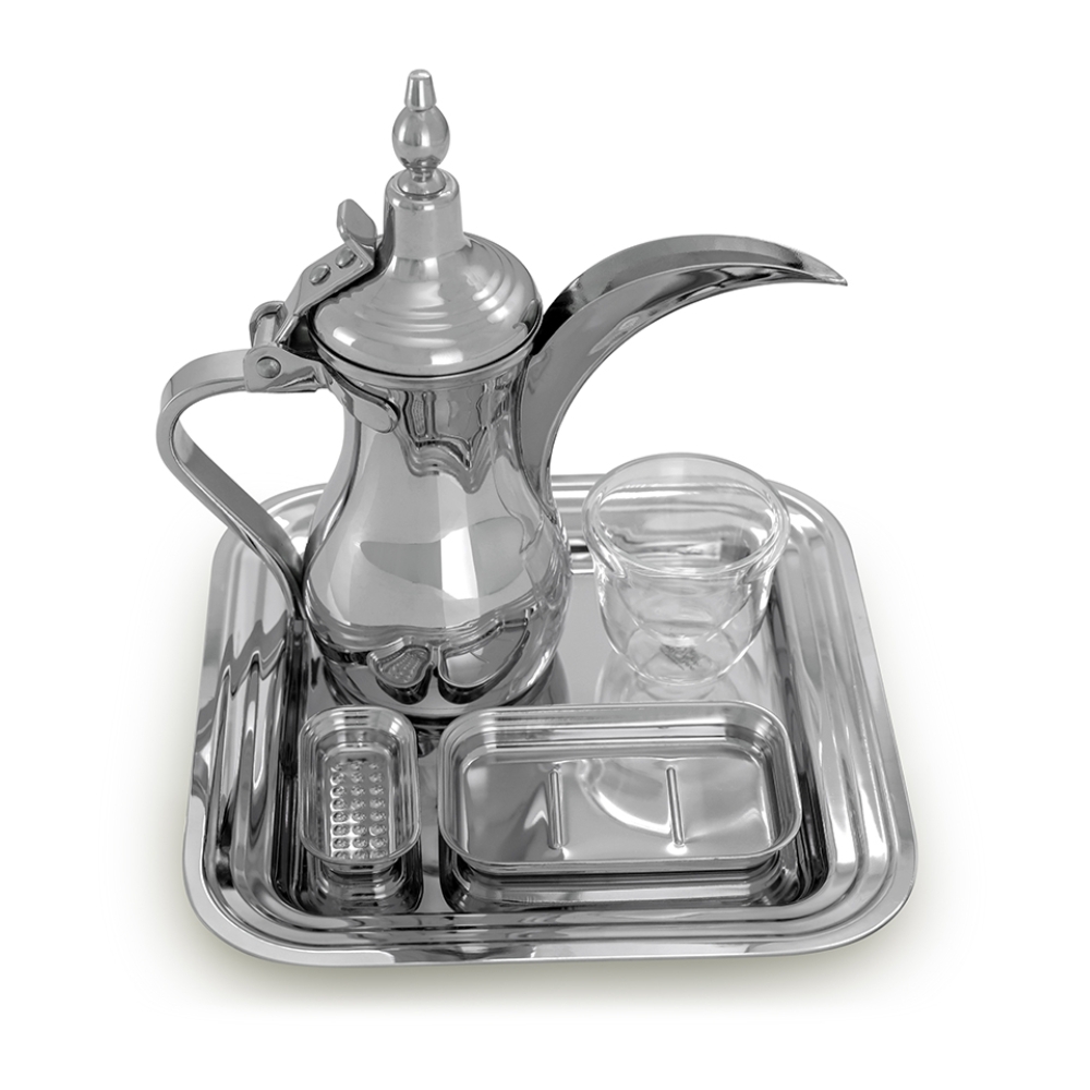 

Deem dalla alarab arabic coffee serving set, acss-01 s – silver