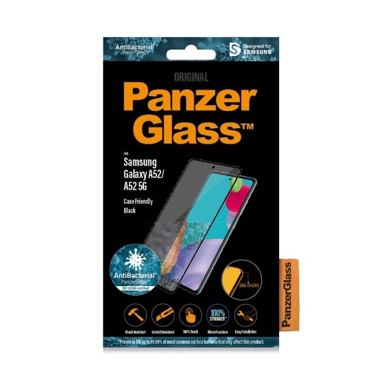 

Panzerglass samsung galaxy a52 screen protector - black