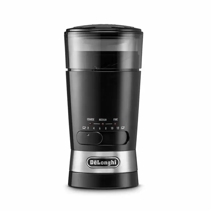 

Delonghi push coffee grinder, 170w, dlkg210-bk - black