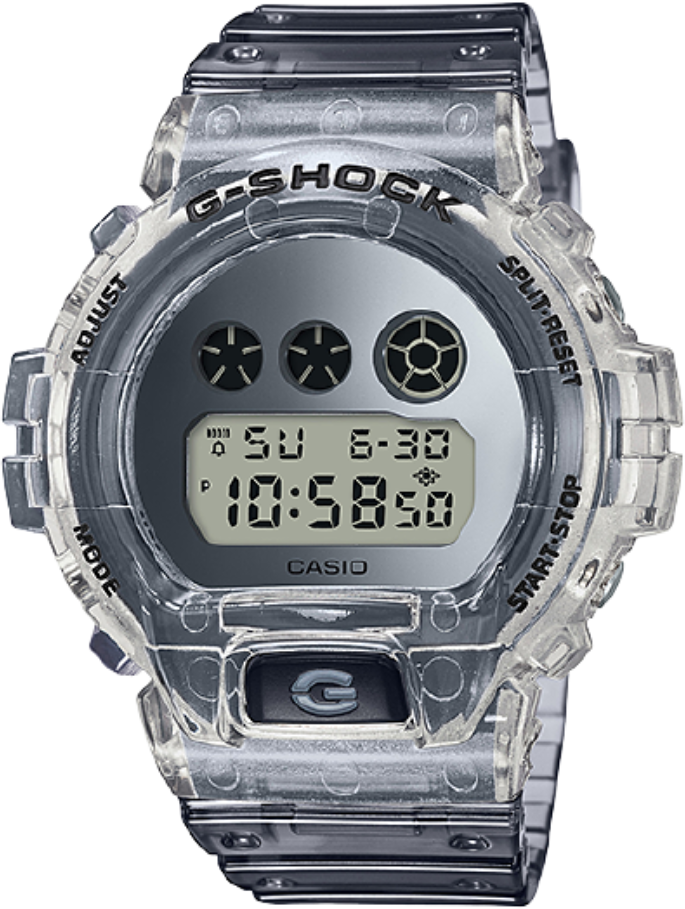 

Casio g-shock digital 53mm gents resin sport watch (dw-6900sk-1dr)