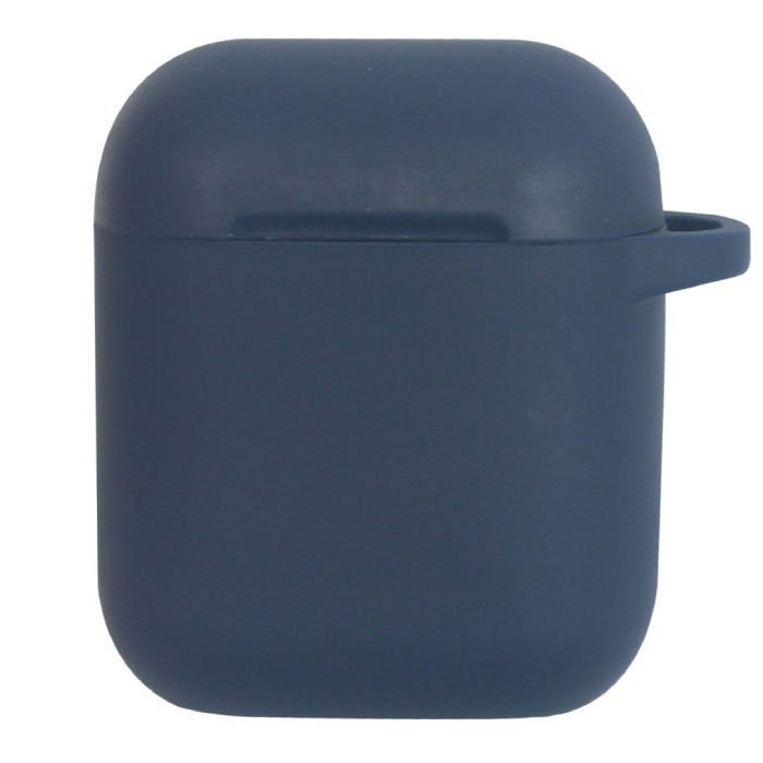 

Eq silicone apple airpods 1 and 2 case - blue
