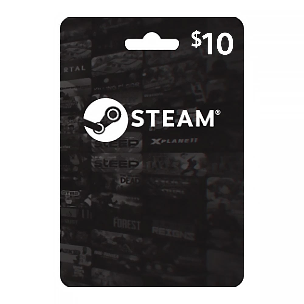 Buy Steam wallet card - 10 usd in Saudi Arabia