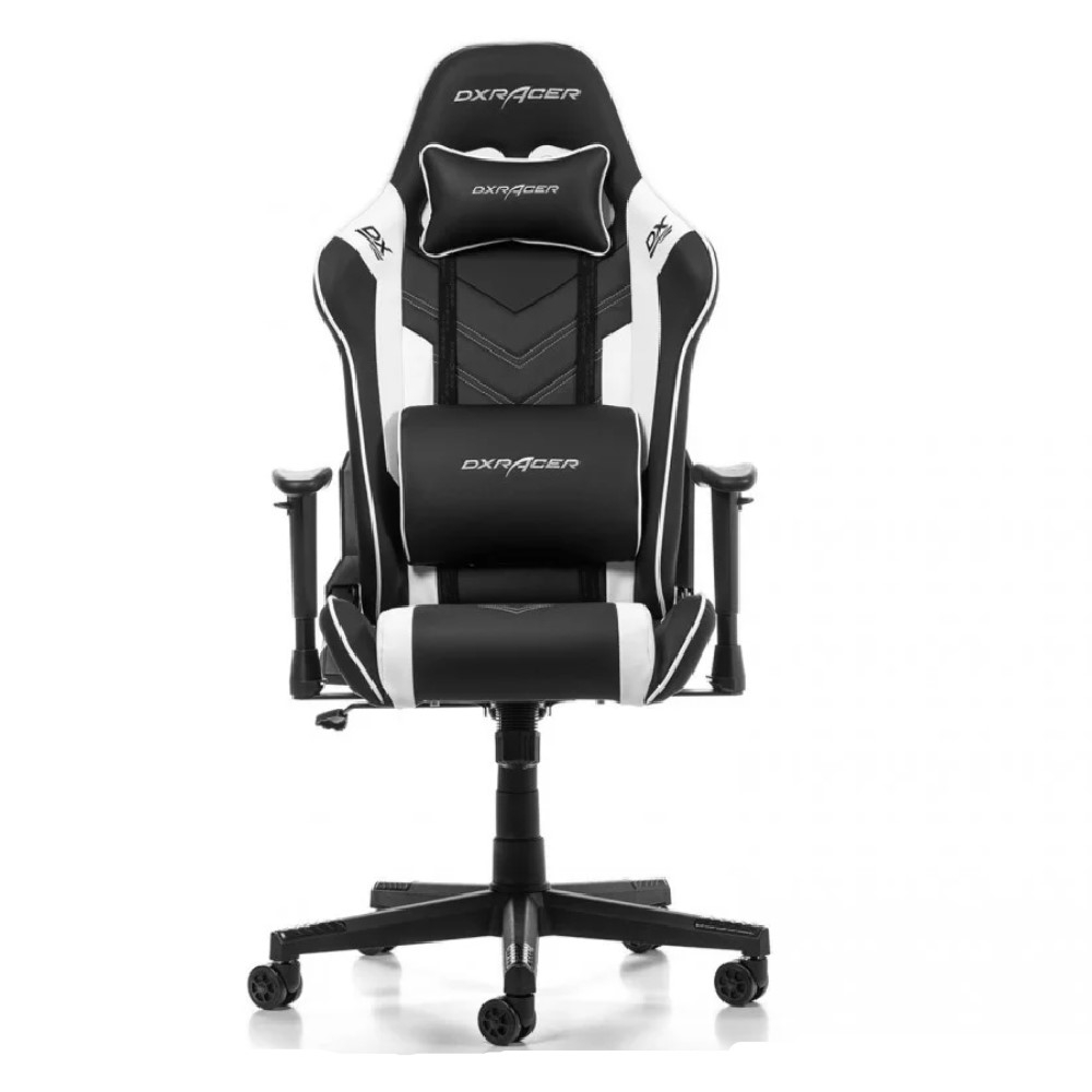 Buy Dxracer p series gaming chair, gc-p132-nw-f2-158 – white& black in Kuwait