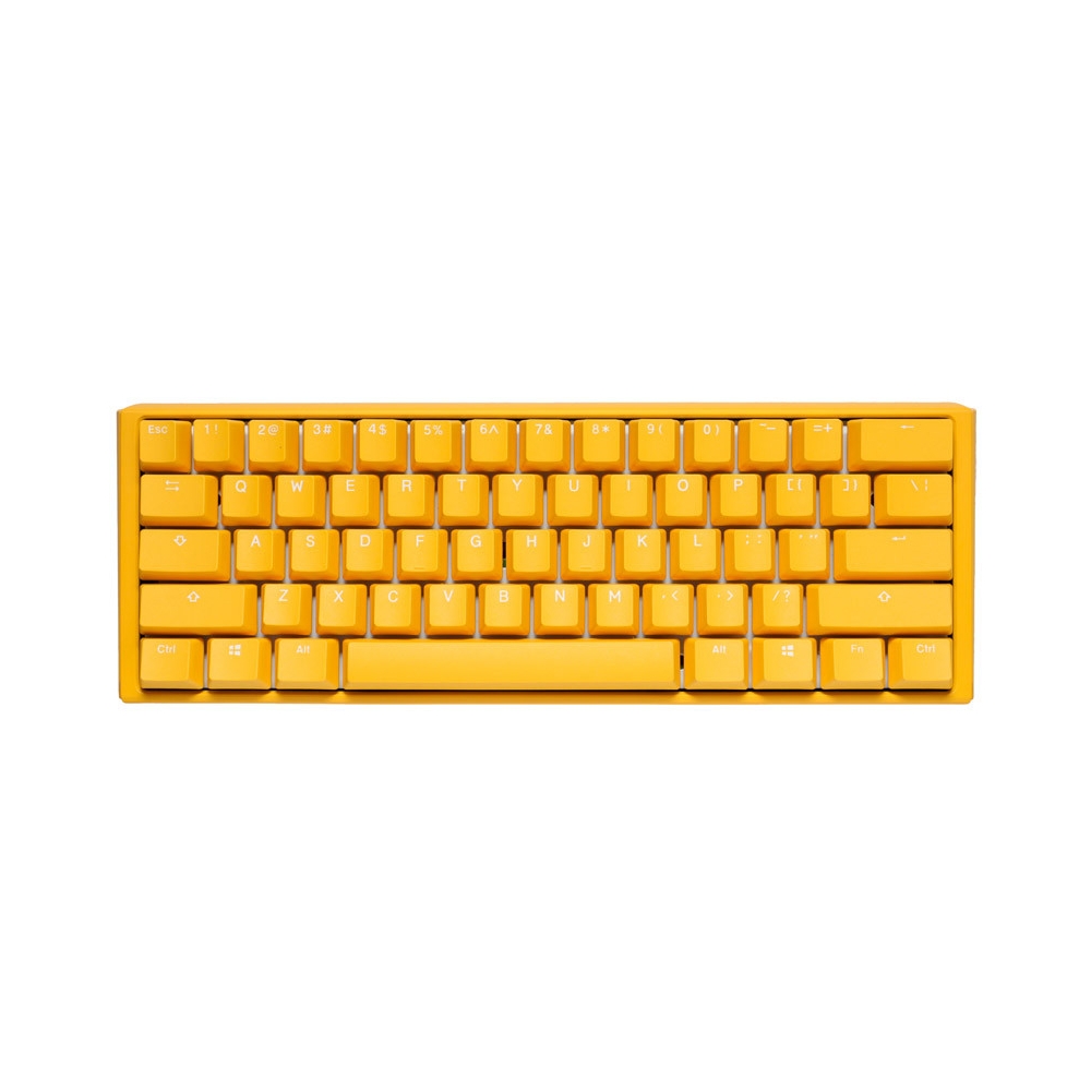 

Ducky one 3 mini mechanical keyboard, rgb backlit, dkon2161st – yellow