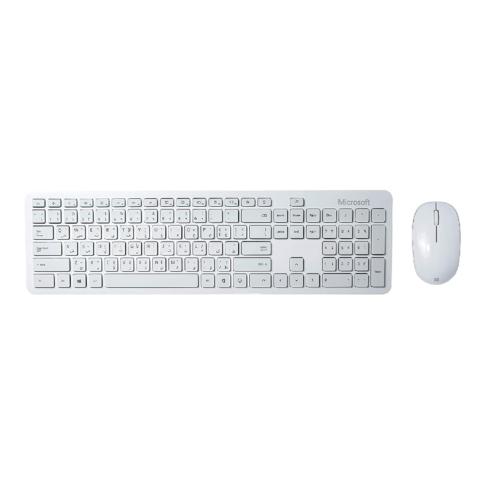 

Microsoft bluetooth keyboard and mouse bundle, qhg-00046 - grey