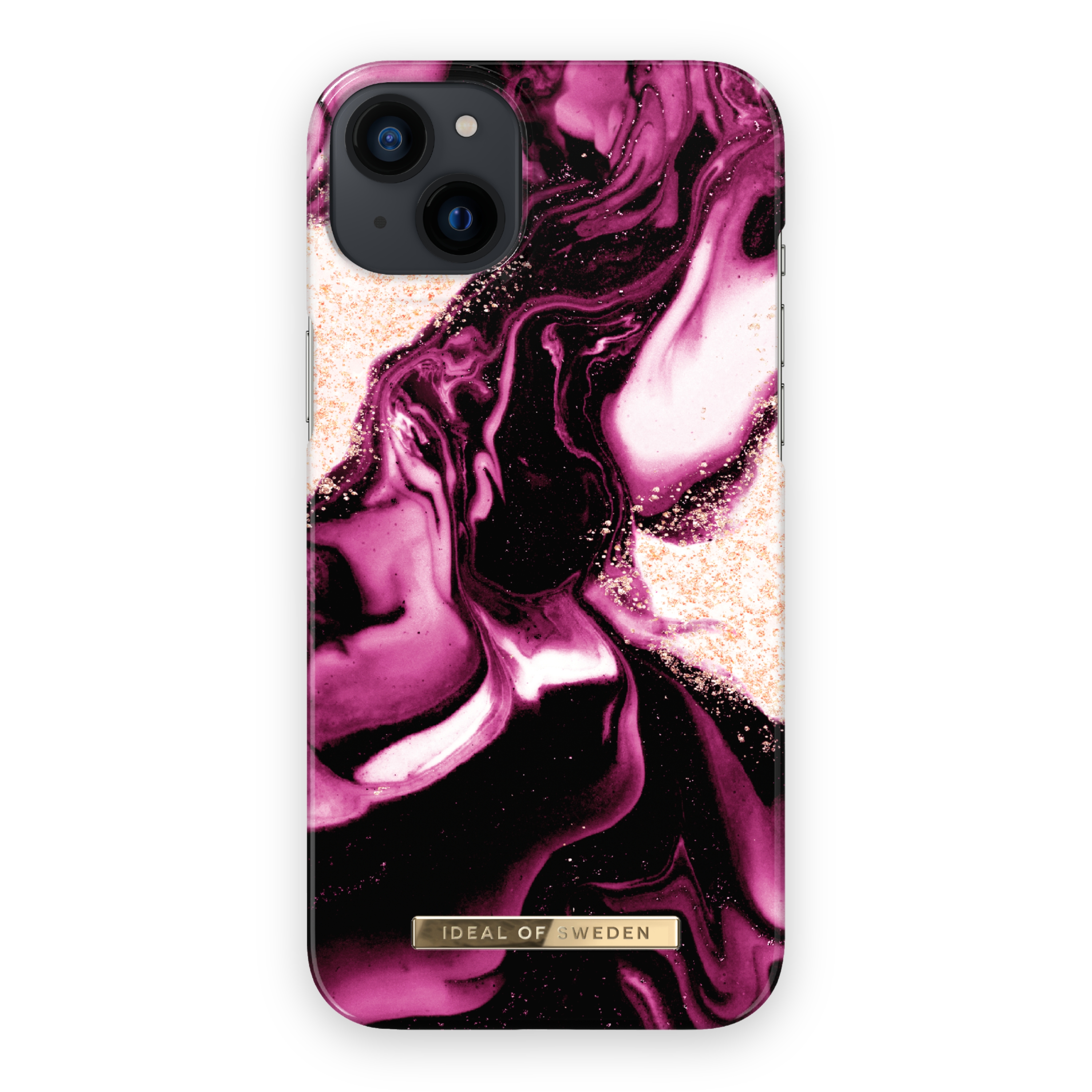 Buy Ideal of sweden case for iphone 14 plus - golden ruby marble in Saudi Arabia