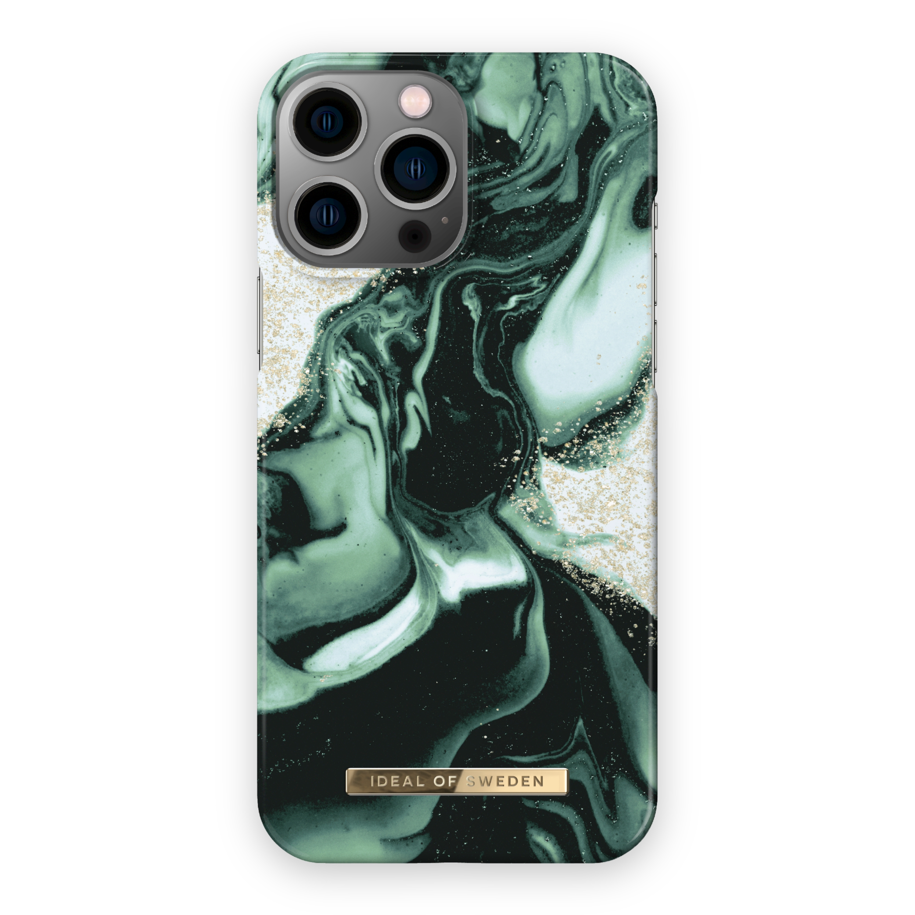 Buy Ideal of sweden case for iphone 14 pro max - golden olive marble in Saudi Arabia