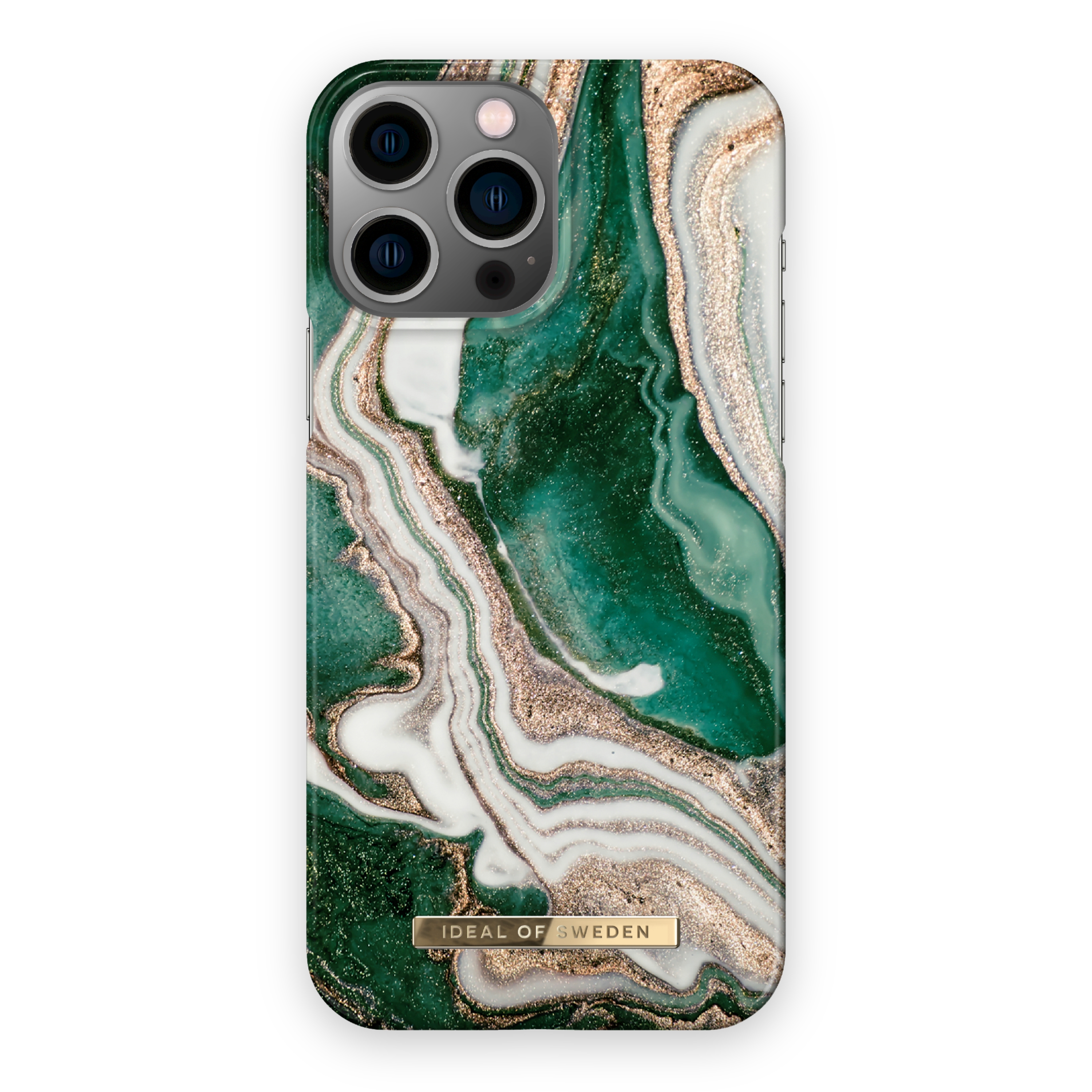 

Ideal of sweden case for iphone 14 pro max - golden jade marble