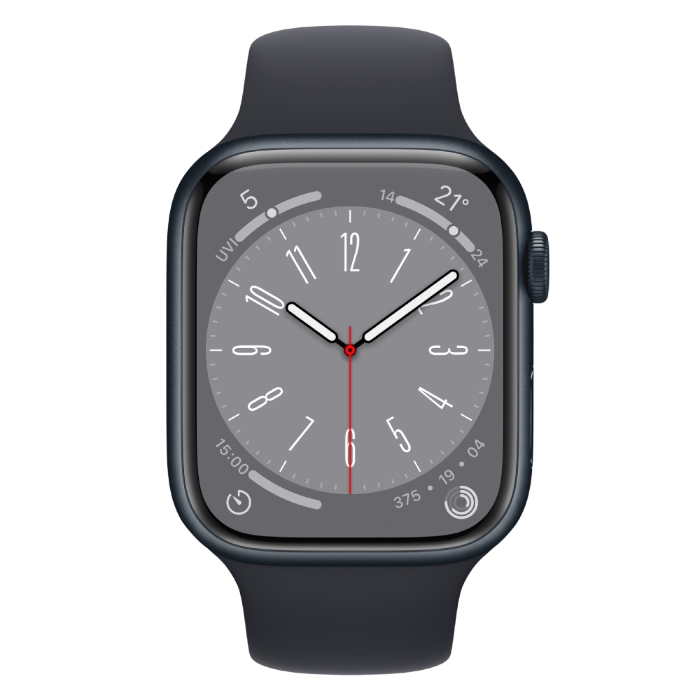 

Apple watch series 8 gps, 45mm, aluminium body - midnight black