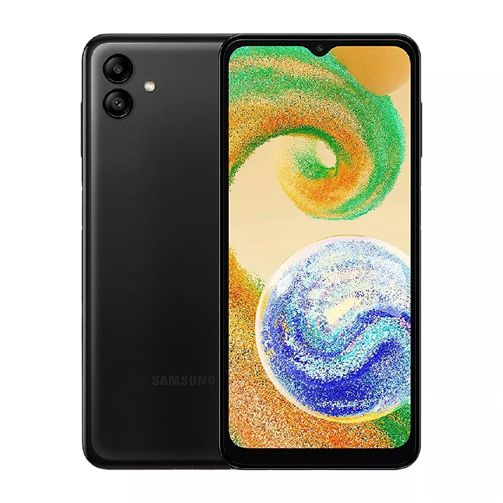 

Samsung galaxy a04, 6. 5 inch. 32 gb, 3 gb ram, dual sim, sm-a045fzkdmea- black