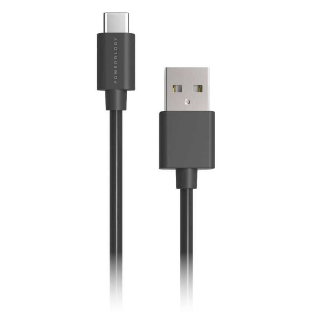 

Powerology pvc usb-a to type-c data and fast charge cable - 1. 2m