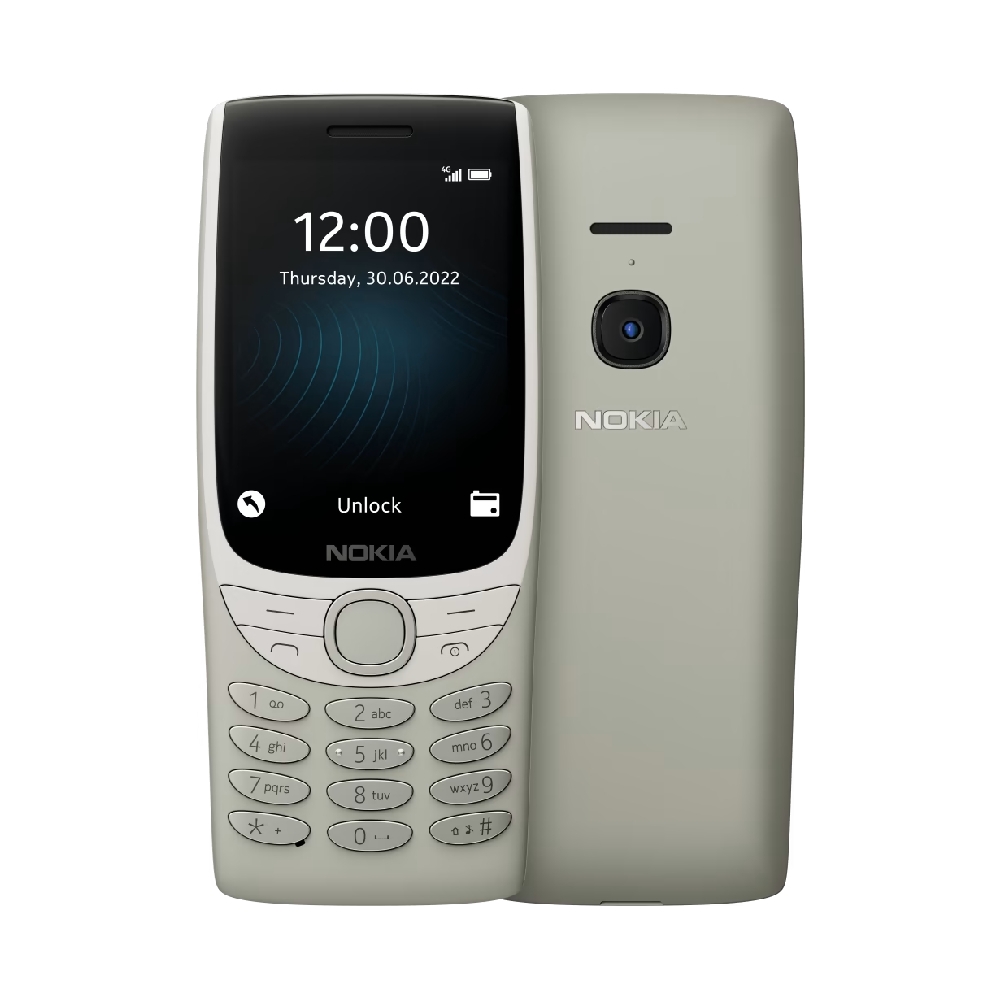 Buy Nokia 8210 4g mobile, 2. 8inch, 128mb, 48mb ram - sand in Saudi Arabia