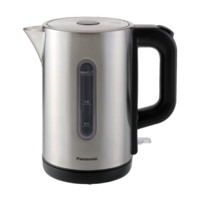 Buy Panasonic kettle 2200w 1. 7l, nc-k301stb - stainless steel in Saudi Arabia