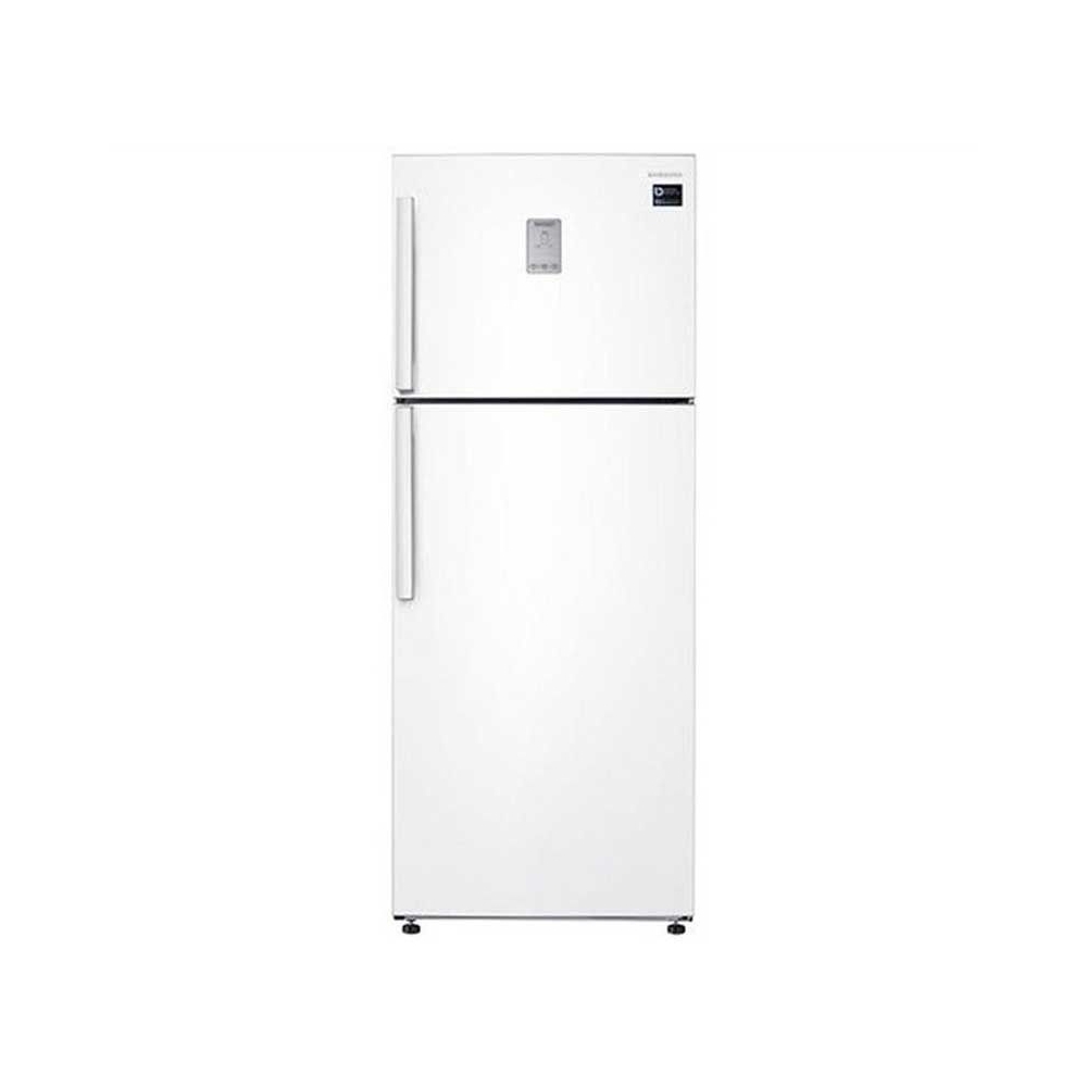 

Samsung top mount 2 doors refrigerator, 16ft, 453l, twin cooling, rt46k6300wwb - white