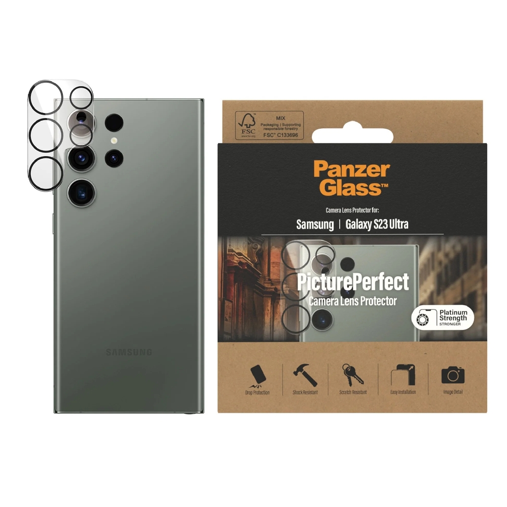 

Panzerglass camera lens protector samsung s 2023 ultra, 0441-pg