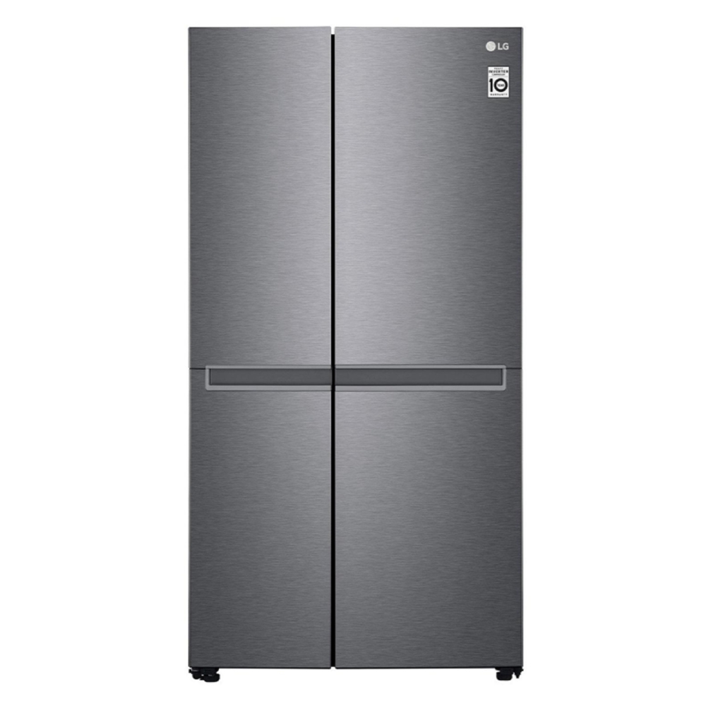 

Lg refrigerator side by side 22. 7 cft (ls25gbbdiv) dark graphite