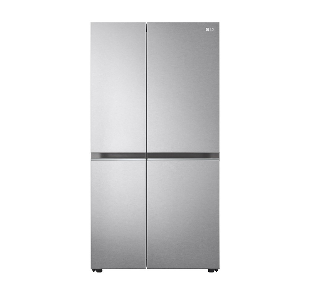 Buy Lg side by side refrigerator, 28. 2 cft, ls32cbbsiv – platinum silver in Saudi Arabia