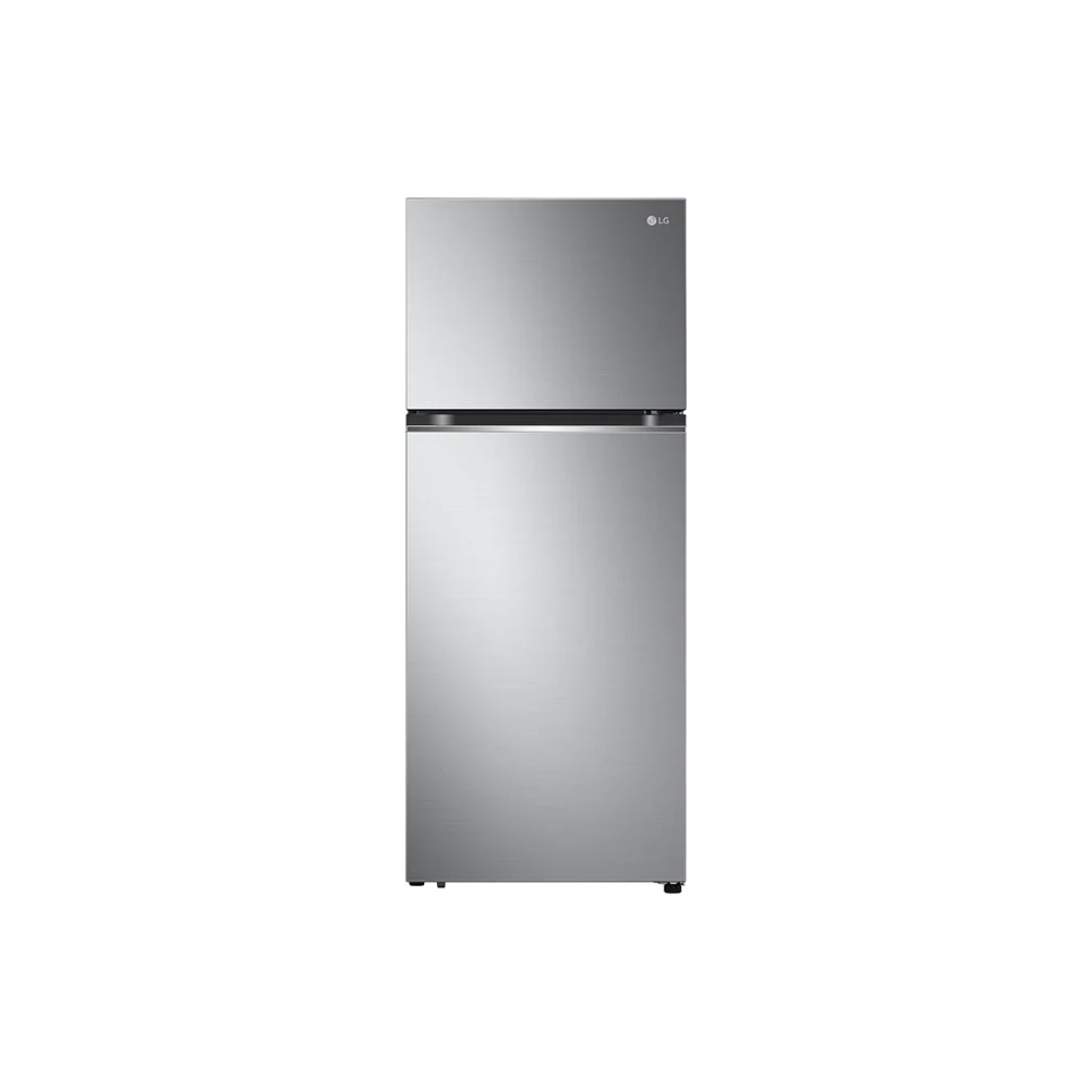Buy Lg refrigerator top mount, 13. 9 cft, inverter compressor, lt15cbbsiv1 - platinum silver in Saudi Arabia