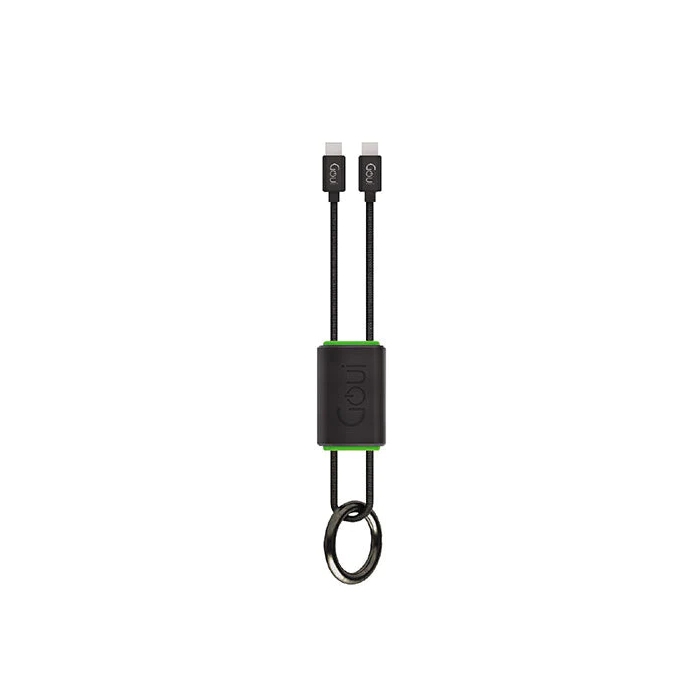 

Goui lock type-c to c key chain cable, 27cm, g-ntcc15 – black