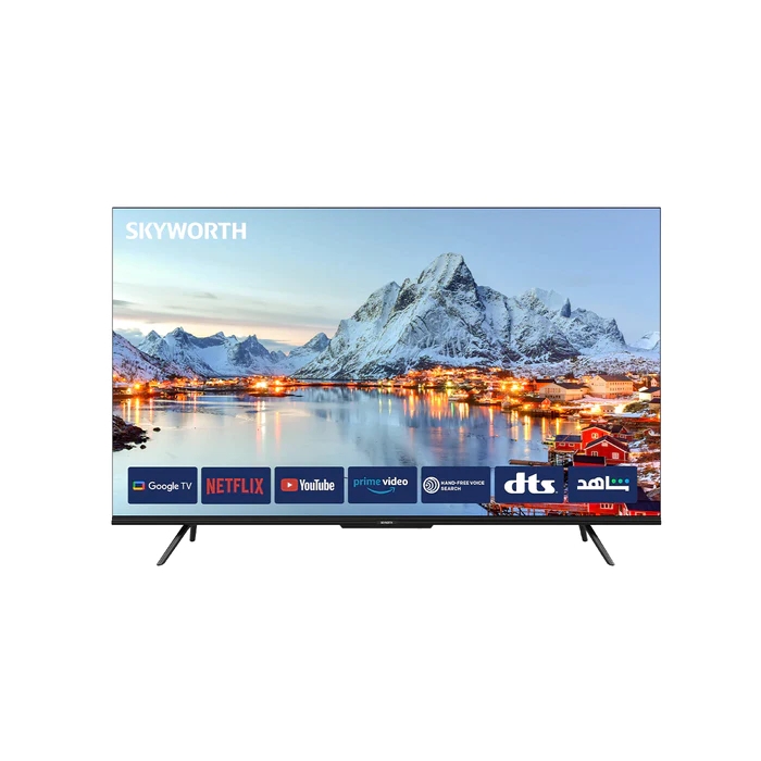 Buy Skyworth 55 inch 4k uhd smart google led tv, 55sue9350f - black in Saudi Arabia