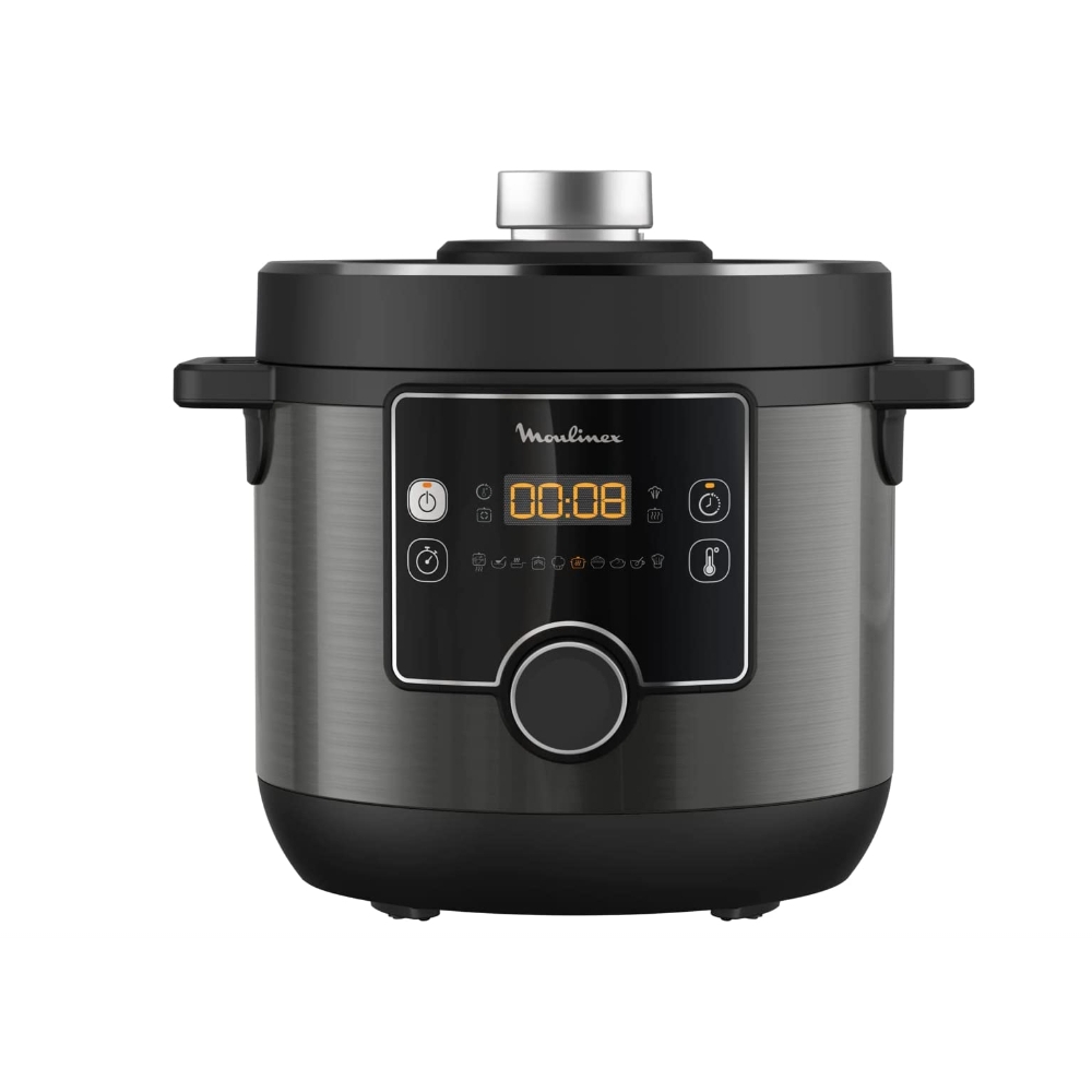 

Moulinex electric pressure cooker, 7. 6 litre, 1200w, ce777827 - black