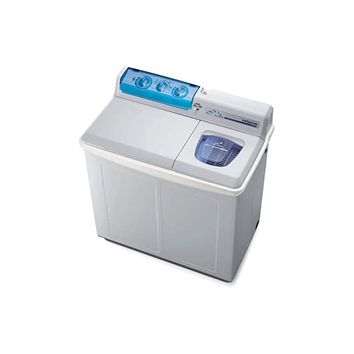 Buy Hitachi twin tub washing machine, 6kg, ps-975fj 2206a cog– grey in Saudi Arabia