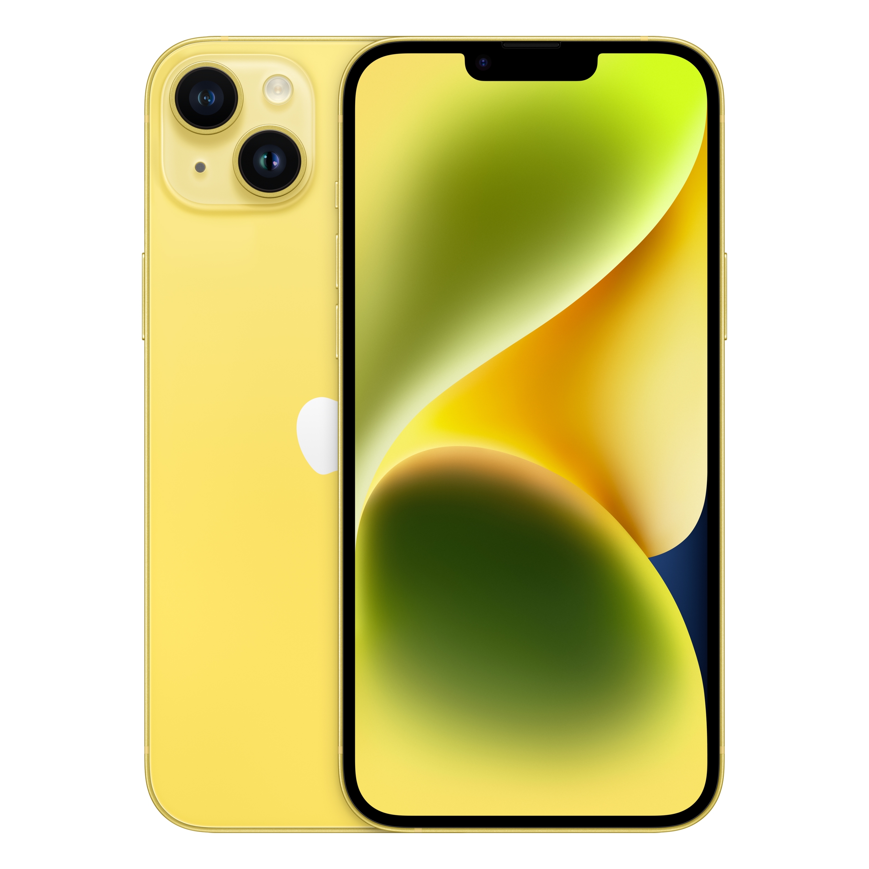 Buy Apple iphone 14 plus 5g 128gb phone - yellow in Saudi Arabia