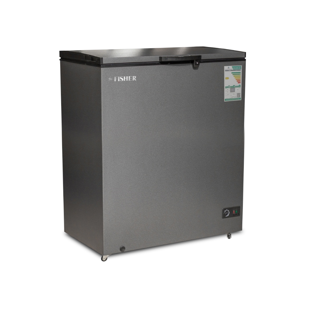 

Fisher chest freezer, 145 liter, 5. 1 cft, fcf-e150bs – black