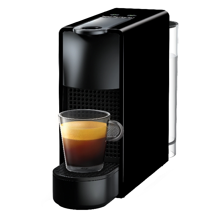 

Nespresso essenza mini rectangular coffee maker, 0. 6ltr, c30 - black