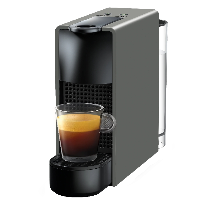 

Nespresso essenza mini rectangular coffee maker, 0. 6ltr, c30 - grey