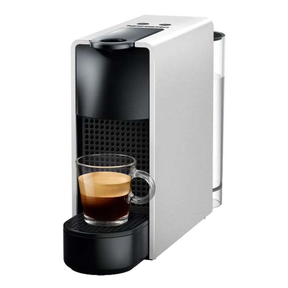 Buy Nespresso essenza mini rectangular coffee maker, 0. 6ltr, c30 - silver in Saudi Arabia