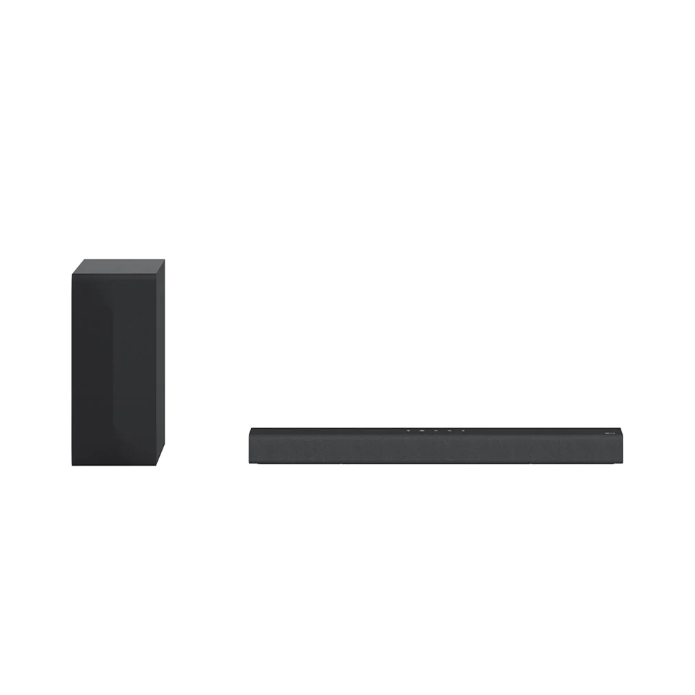 Buy Lg wireless sound bar and subwoofer, 2. 1 channel, 300 watts, s40q – black in Saudi Arabia