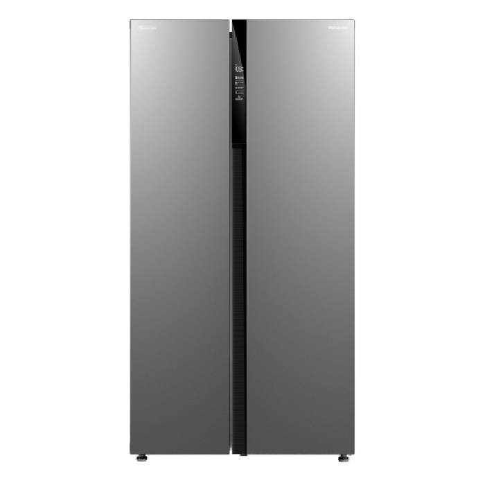 Buy Panasonic premium side by side refrigerator and freezer, 510l capacity, 18 cft, nr-bs70... in Saudi Arabia