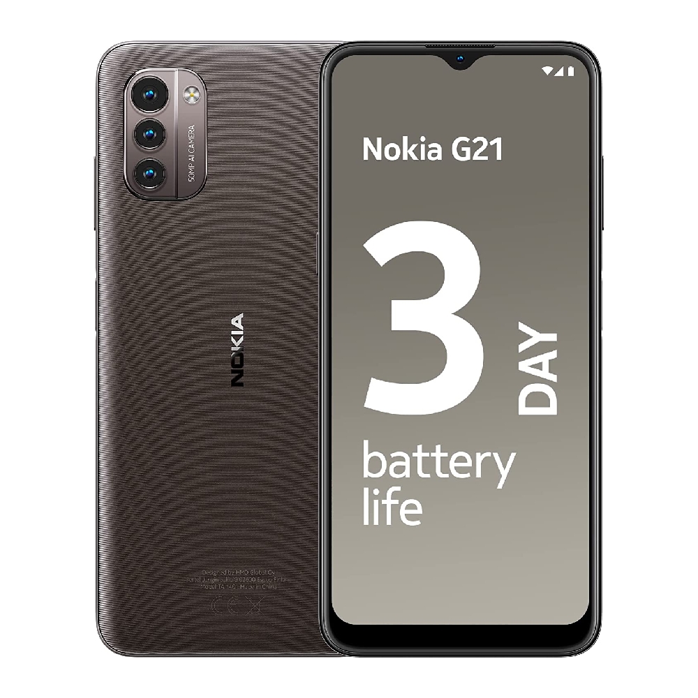 

Nokia g21 6. 55" phone,128gb, ram 6gb, 50mp - dusk