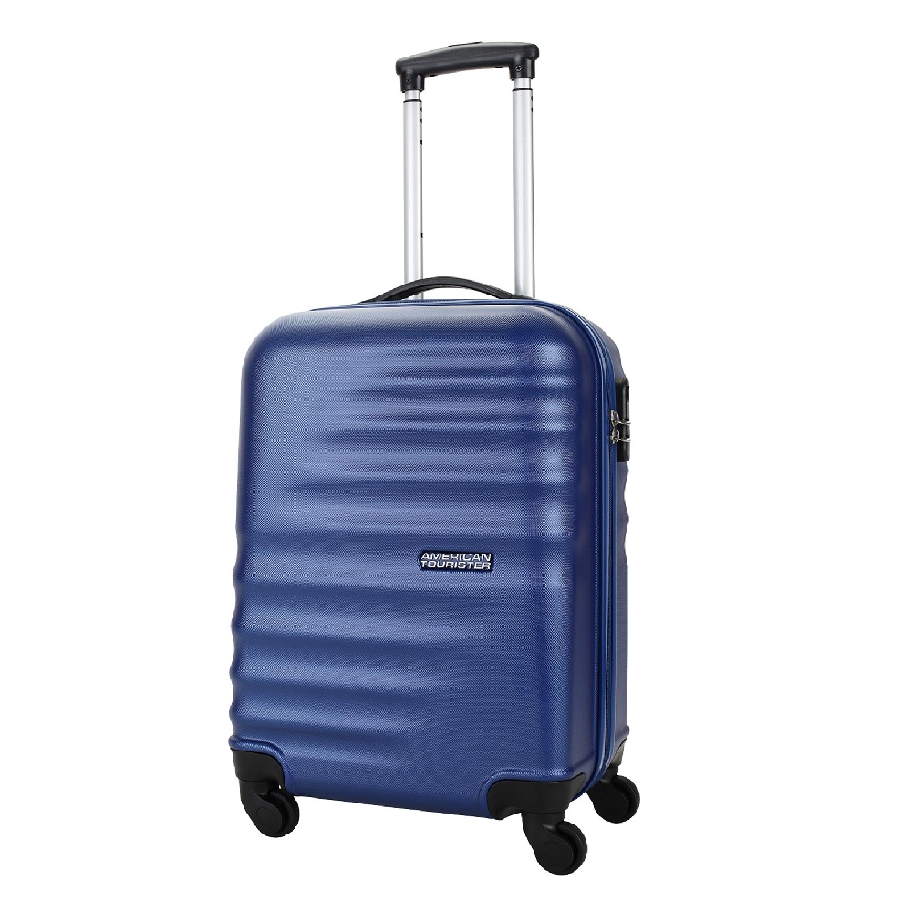 Buy American tourister preston hardside spinner luggage trolley, 55/20 cm – oxford blue in Saudi Arabia