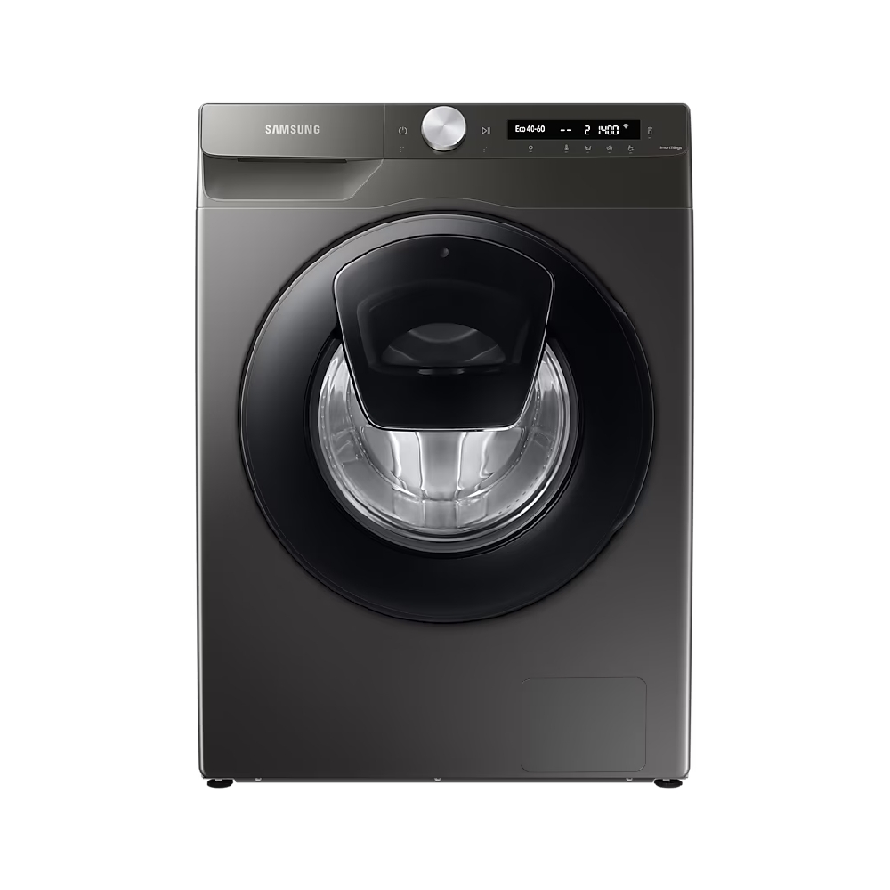 

Samsung front load washer 9kg ww90t554dan - silver