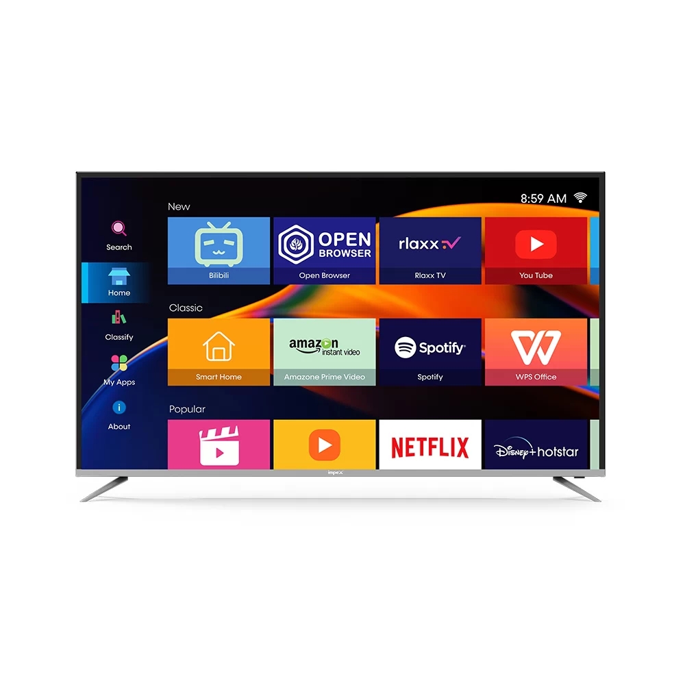 Buy Impex glorai 65-inch uhd led 4k smart tv - black in Saudi Arabia