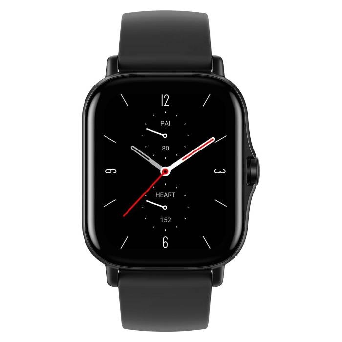 Buy Amazfit gts 2 smart watch 43 mm – black in Saudi Arabia