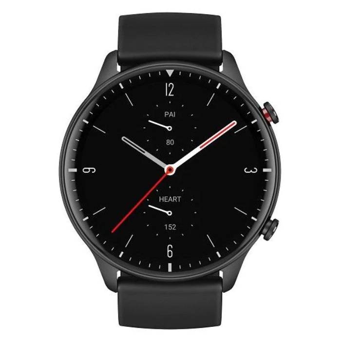 Buy Amazfit gtr 2 smart watch 46. 4 mm – black in Saudi Arabia