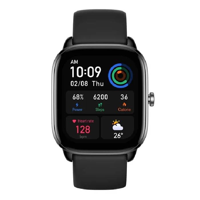Buy Amazfit gts 4 mini smart watch 41. 8 mm – black in Saudi Arabia