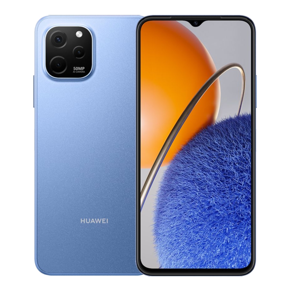 

Huawei nova y61, 6. 52-inch, 128gb, 4gb ram phone - sapphire blue