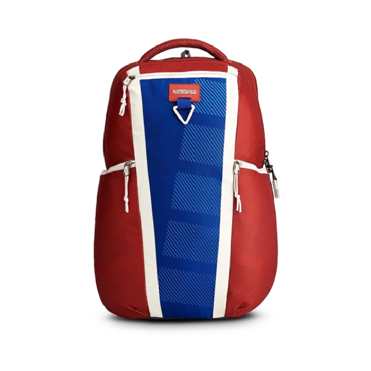 

American tourister herd 2. 0 school bag, lu4x50102 - red and blue