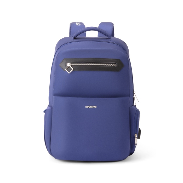 

American tourister jit 01laptop backpack, qi3x08001 - blue depth