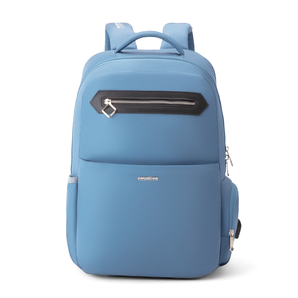 

American tourister jit 01laptop backpack, lt3x41004 - mirage blue