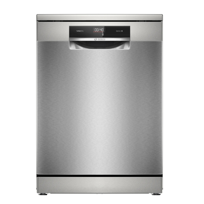 

Bosch series 8 free-standing dishwasher, 8 programs,13 places setting, sms8zdi48m - sil...