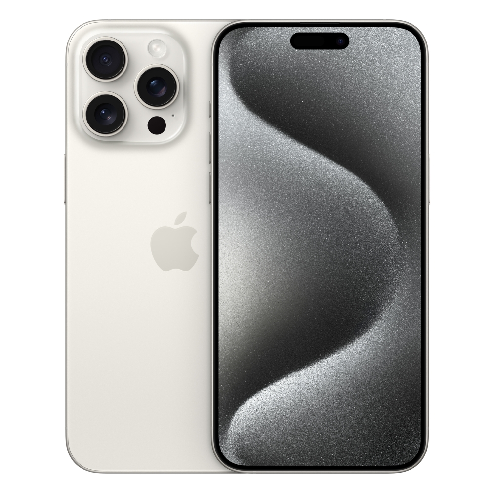 Buy Apple iphone 15 pro max 6. 7-inch 256gb white titanium in Kuwait