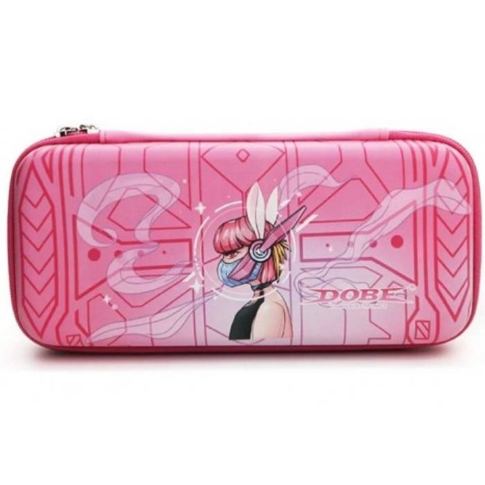 

Dobe nintendo switch/switch oled storage case – pink